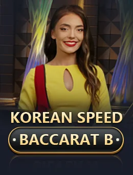 Korean Speed Baccarat B game artwork
