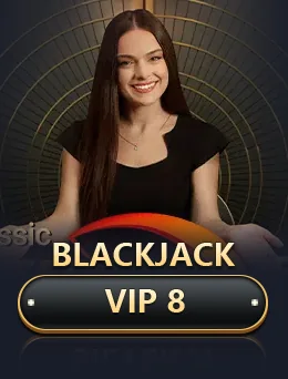 Blackjack Vip 8 game artwork
