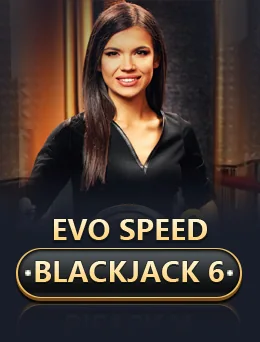 Evo Speed Blackjack 6 game artwork