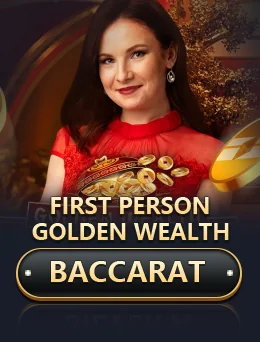First Person Golden Wealth Baccarat game artwork