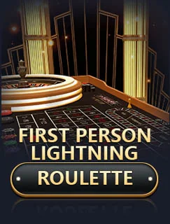 First Person Lightning Roulette game artwork