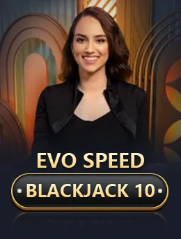 Evo Speed Blackjack 10 game artwork
