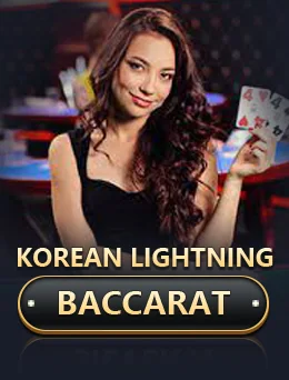Korean Lightning Baccarat game artwork