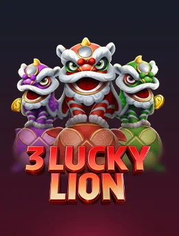 3 Lucky Lion game artwork