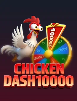 Chicken Dash 10000 game artwork