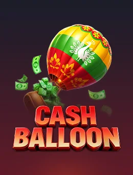 Cash balloon game artwork