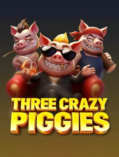 Three Crazy Piggies game artwork