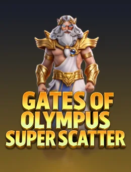 Gates of Olympus Super Scatter game artwork