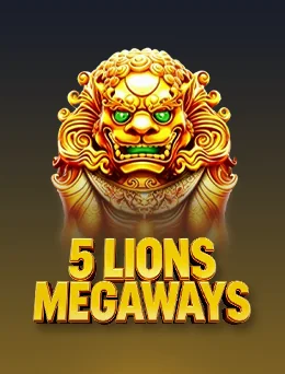 5 Lions Megaways game artwork