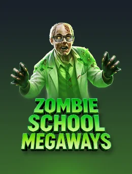 Zombie School Megaways game artwork